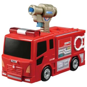 Cars, Trucks, Trains & Rc |   Tomica Transform Fire Truck Fire Station Cars, Trucks, Trains & Rc Cars, Trucks, Trains & Rc