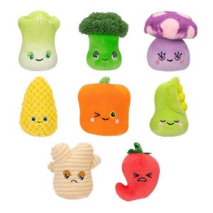 Soft Toys |   Living On The Veg Stirfrys Medley 3&Quot; Soft Toys S1 – Assorted Soft Toys livingontheveg